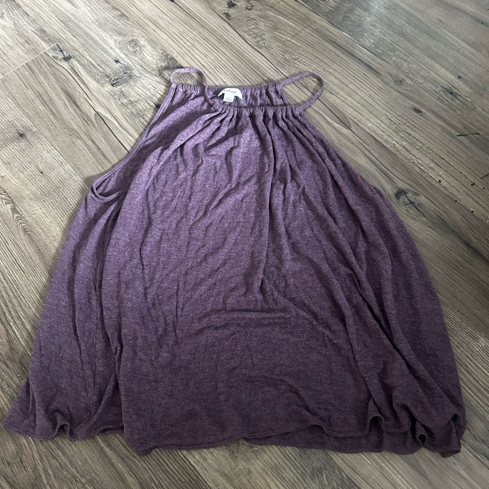 Wilfred Purple Gathered Top size Small